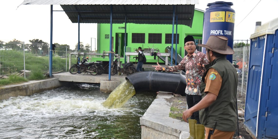 Tangani Banjir, Gus Mudlor : Pompa Kami Arahkan untuk Nyala 24 Jam