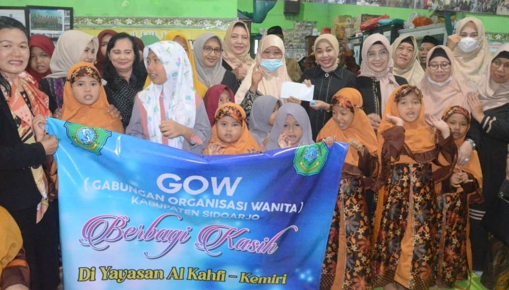Ramadhan, GOW Sidoarjo Berbagi Kebahagiaan bersama Anak Yatim