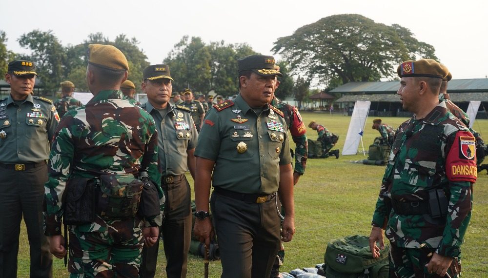 Pangdam Brawijaya Minta Satgas Yonarhanud 8/MBC Persiapkan Diri