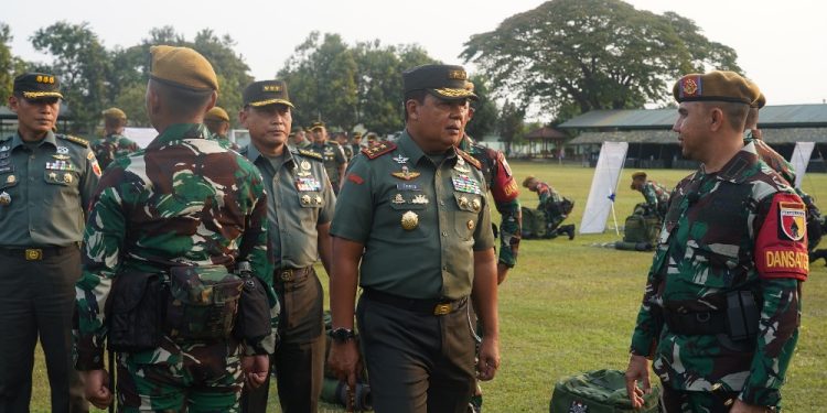 Pangdam Brawijaya Minta Satgas Yonarhanud 8/MBC Persiapkan Diri