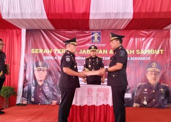 Kalapas Kelas II Sidoarjo Resmi Berganti, Kini Dijabat Sugeng Handono