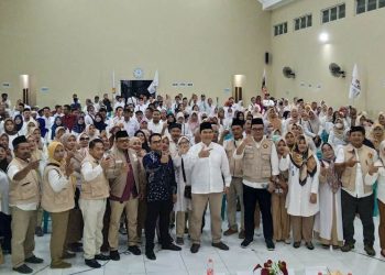 Tim Pemenangan BHS dan Mas Tama di Taman Makin Kompak dan Solid