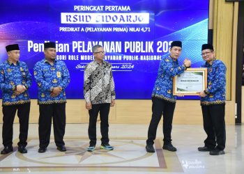 Bupati Sidoarjo Beri Penghargaan Kinerja Perangkat Daerah Kepada OPD Sidoarjo