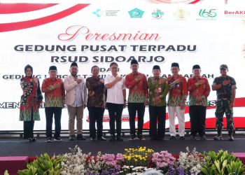 Menteri Kesehatan RI Budi Gunadi Sadikin Resmikan Gedung Pusat Terpadu dan Gedung Laboratorium RSUD Sidoarjo