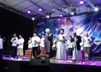 DPC Partai Demokrat Sidoarjo menggelar Acara Bertajuk Demokrat Bersholawat Menjelang Pemilu 2024