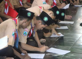 MPLS SMK YPM 1 Taman: 605 Siswa Menulis Surat Terbuka untuk Pemimpin Negeri