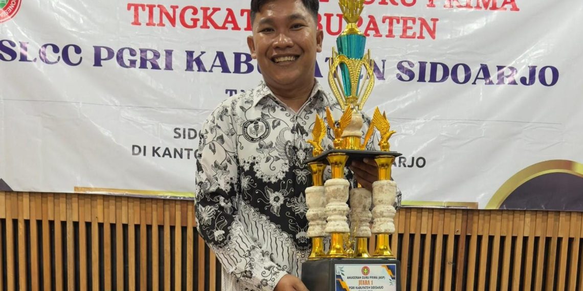 Vickri Irawan, Guru SDN Kedungpeluk 1 Raih Juara 1 Anugerah Guru Prima 2025