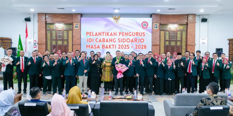 Pelantikan Pengurus IDI Sidoarjo 2025-2028:Sinergi Profesionalisme, dan Aksi Nyata