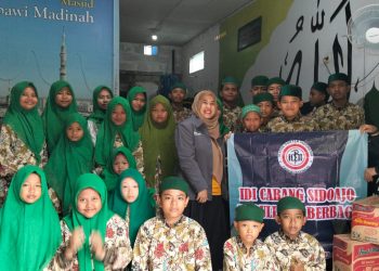 IDI Sidoarjo Rayakan HUT ke-75 dengan Berbagi Kepedulian Kepada Masyarakat