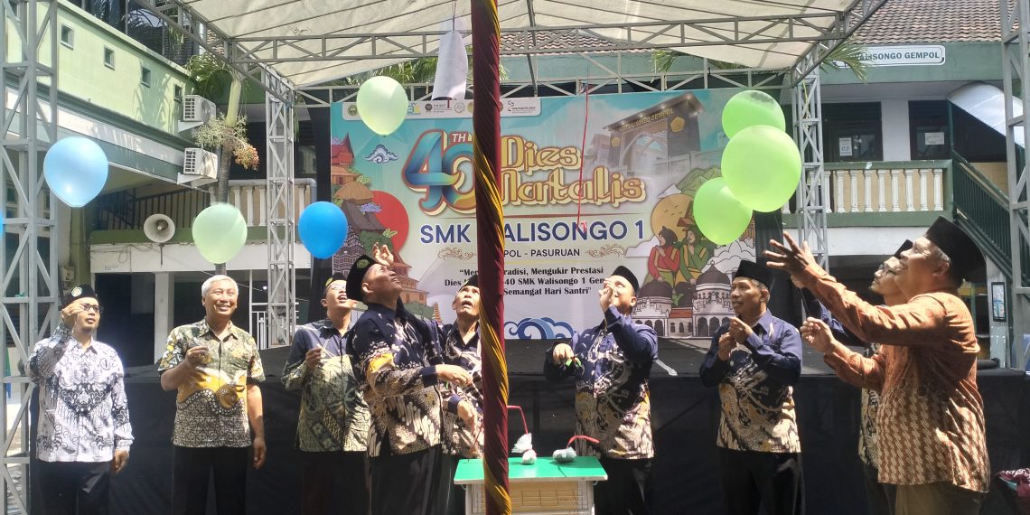 Semarak Dies Natalis ke-40 SMK Walisongo 1 Gempol: Merawat Tradisi,Mengukir Prestasi